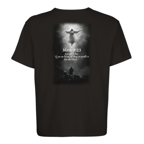 Mark 9:23 | Unisex Oversized T-shirt