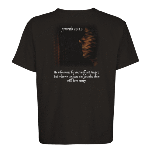 Proverbs 28:13 | Unisex Oversized T-shirt