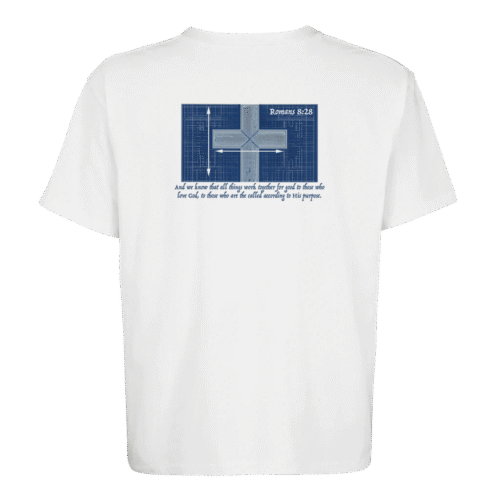 Romans 8:28 | Unisex Oversized T-shirt