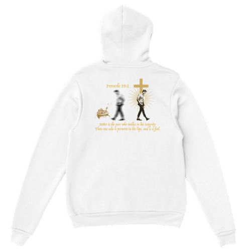Proverbs 19:1 | Classic Unisex Pullover Hoodie
